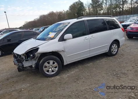 2006 Toyota Sienna Xle из США, поврежденный, VIN 5TDZA22C66S456212